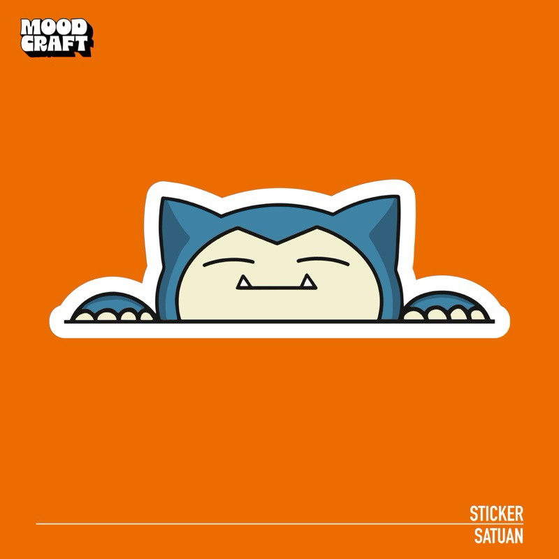 

Snorlax - Sticker Vinyl Pokemon - Stiker Laptop | SS - 041