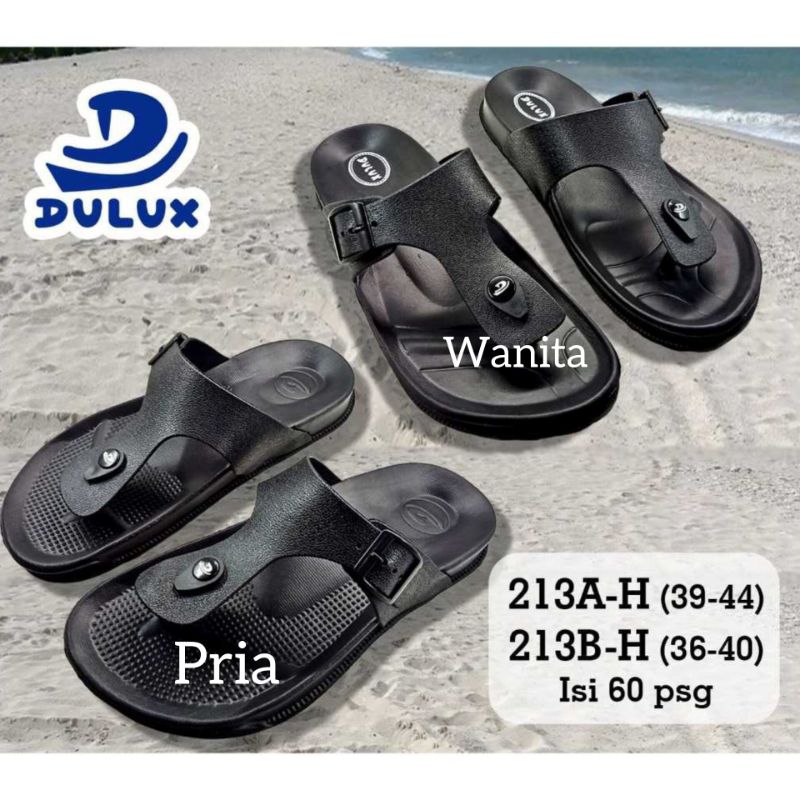 Sandal kekinian Dulux - Sandal Pria dan wanita Dulux 213A Dulux 213B Dulux 213C- Sandal jepit pria s
