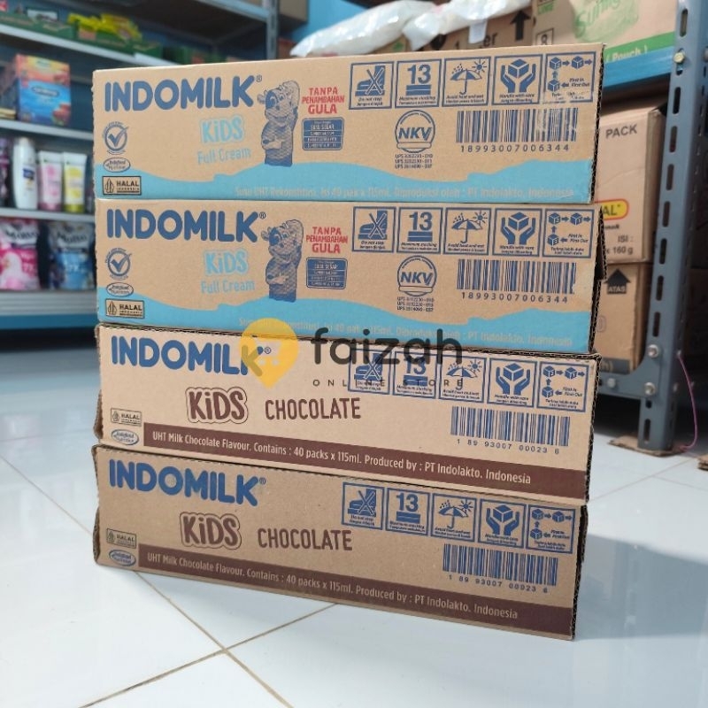 

INDOMILK KIDS SUSU UHT 115ML 40PCS