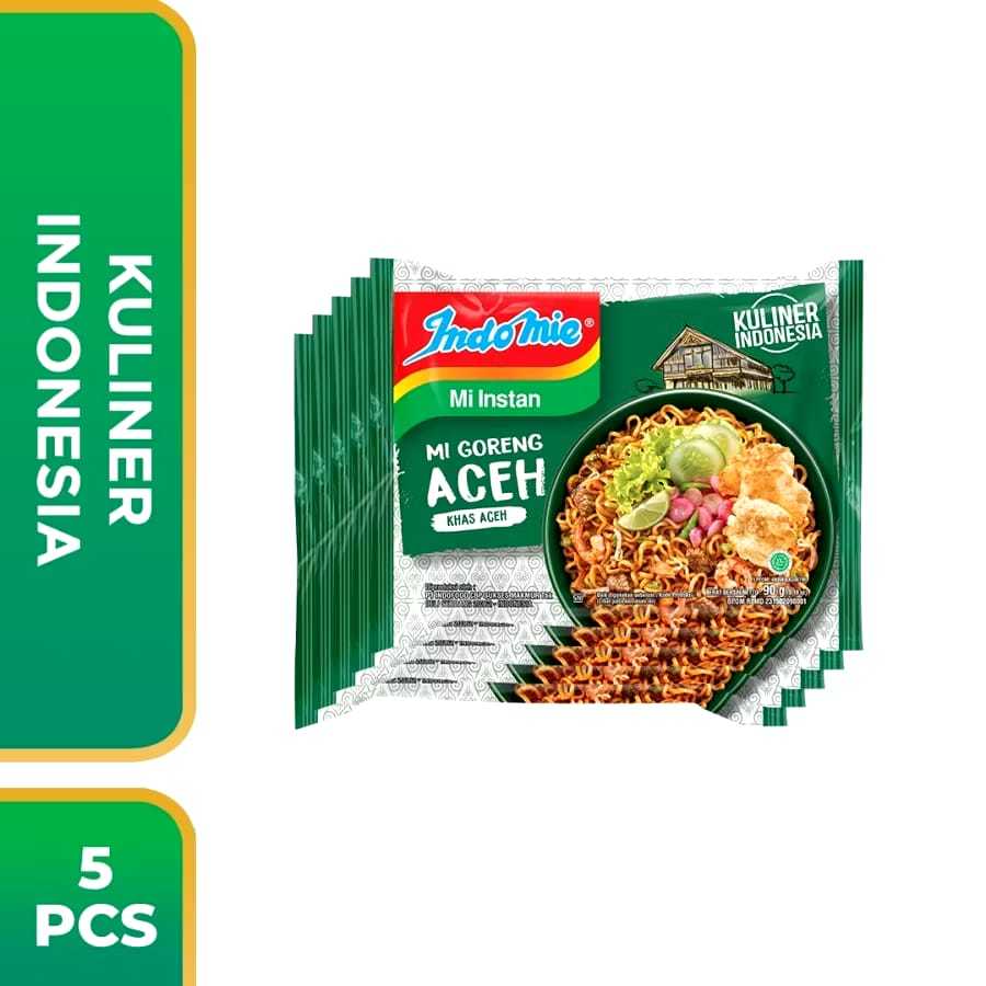 

5 Pcs - Indomie Mi Goreng Aceh 90 gr