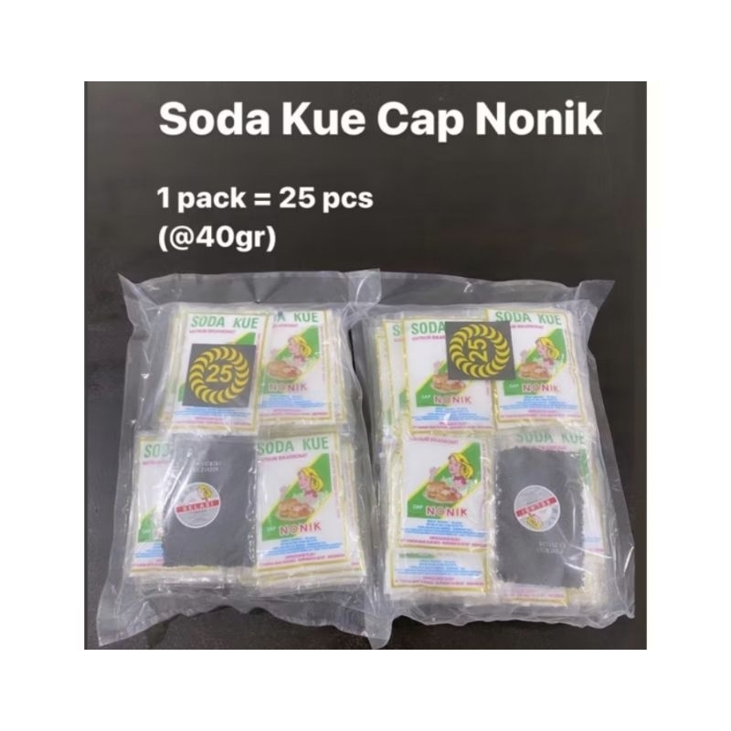 

Soda Kue Nonik / baking soda - Hijau