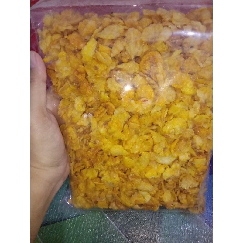 

[CIHUI KUY] Emping Jagung Pedas manis 200gr 500gr 1kg / Snavk Jajanan Gurih Nikmat Nagih