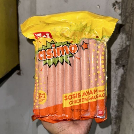 

Asimo Sosis Merah Long 500gr