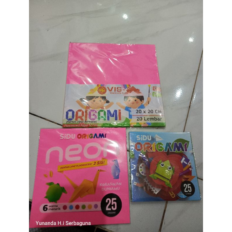 

( 1 pcs ) KERTAS LIPAT SIDU UK 12X12 & 16X16 & 20X20