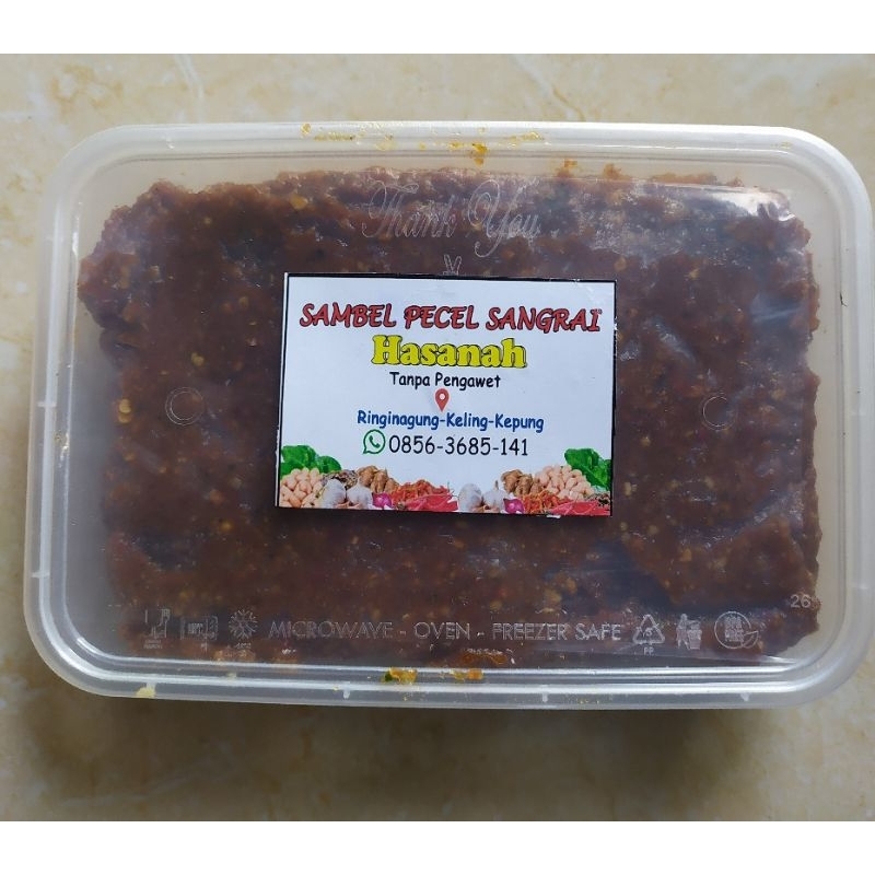 

Sambel pecel sangray pedas level 1,2, dan 3 Kediri