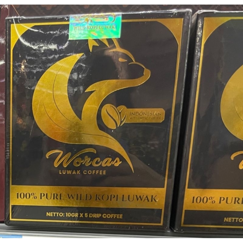 

worcas luwak coffe 100% pure wild kopi luwak