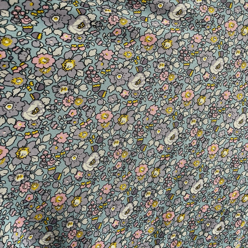 Kain Katun Rayon / Katun Rayon Motif Kembang / Bahan Daster / Kain Meteran