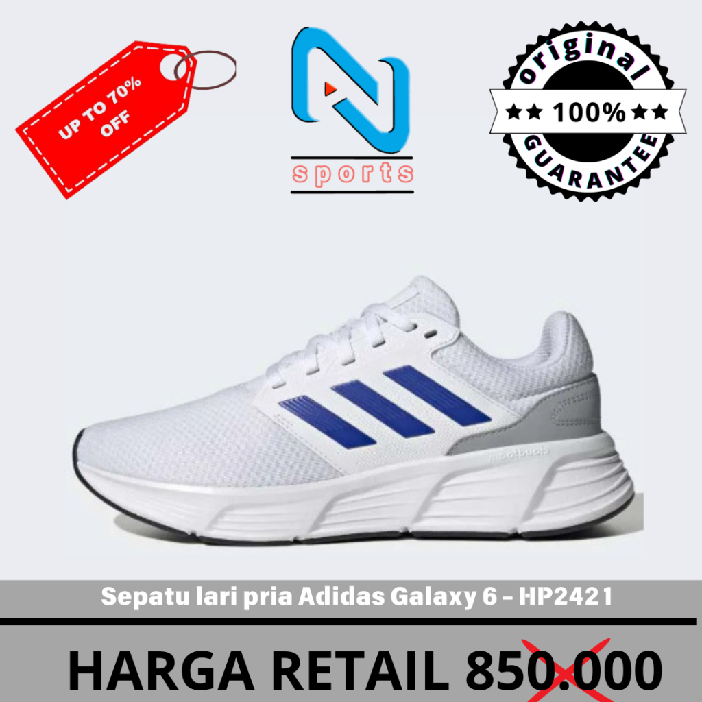 Sepatu ADIDAS RUNNING Sepatu Galaxy  Original 100%