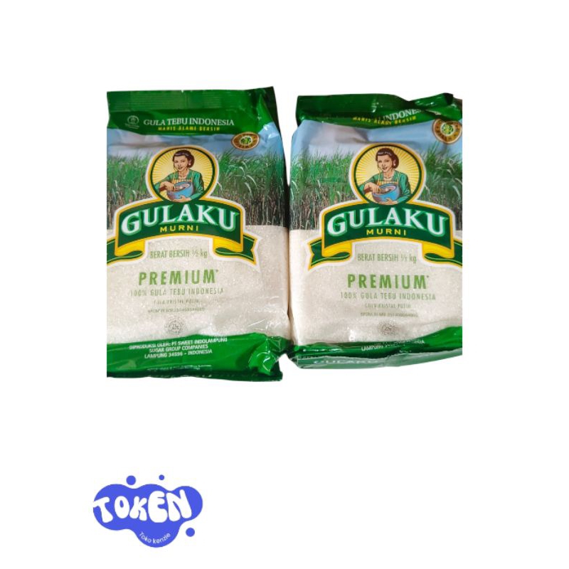 

Gulaku Hijau Gula tebu premium 500gr