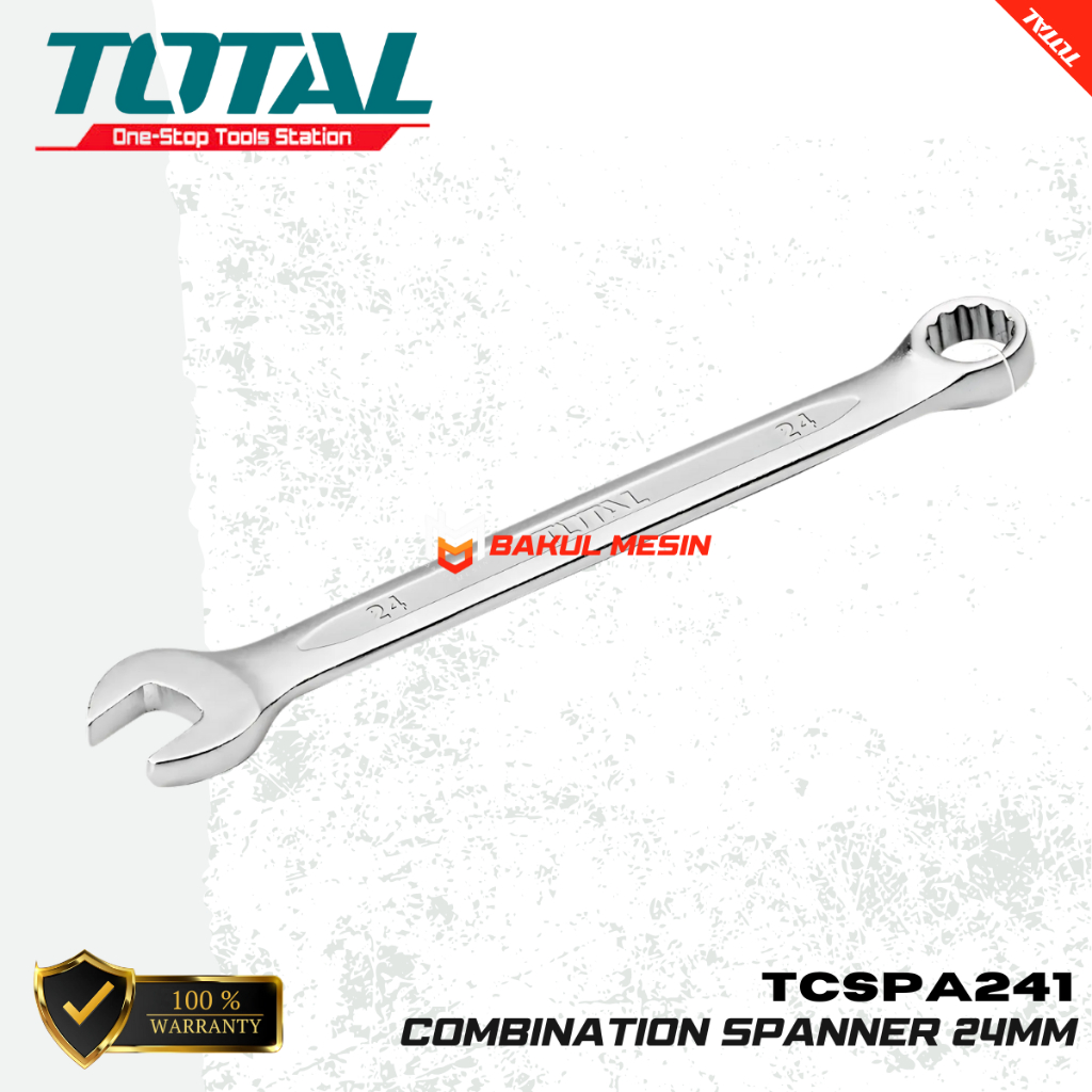 Kunci Pass Ring Combination Spanner TOTAL TCSPA241