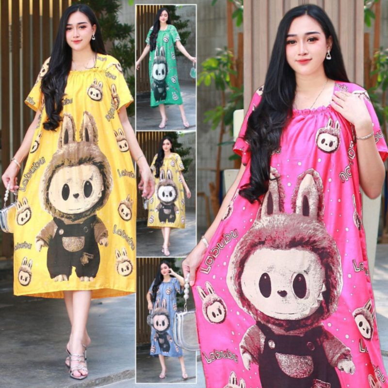 DASTER LOWO SLETING TORAJA//Daster Fuji Labubu//daster Fuji jumbo motif