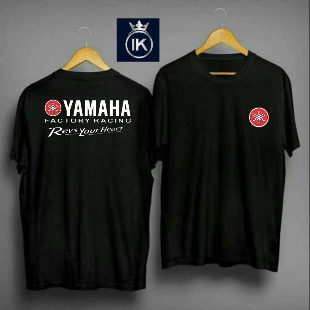 KAOS BENGKEL YAMAHA RACING DB/KAOS MOTOR BALAP COD UNISEX