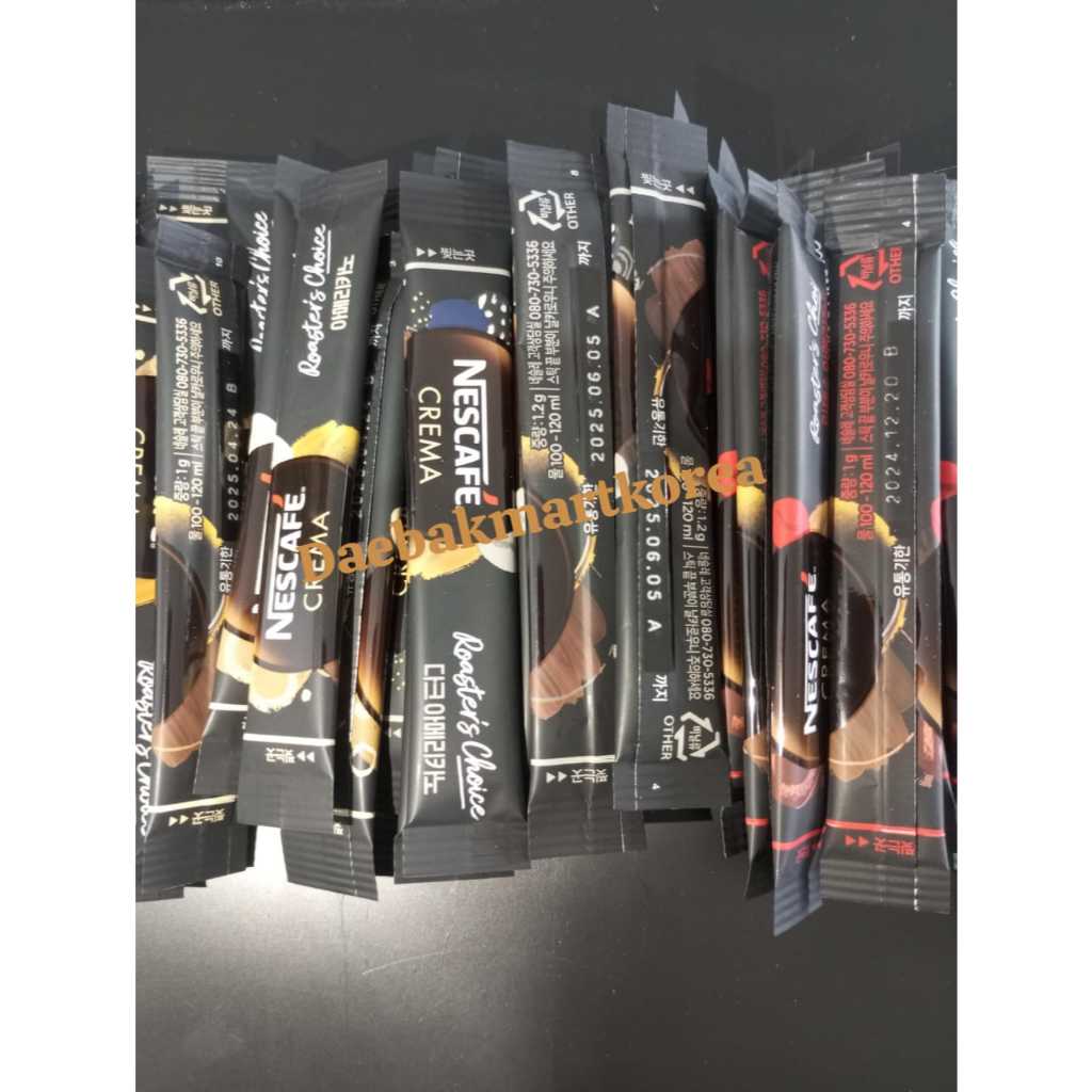 

20PCS Nescafe Crema Americano Stick Original Korea EXP 06/2025