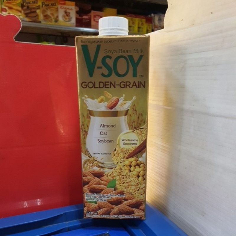 

V-Soy Golden-Grain Almond Oat Soybean 1000ml