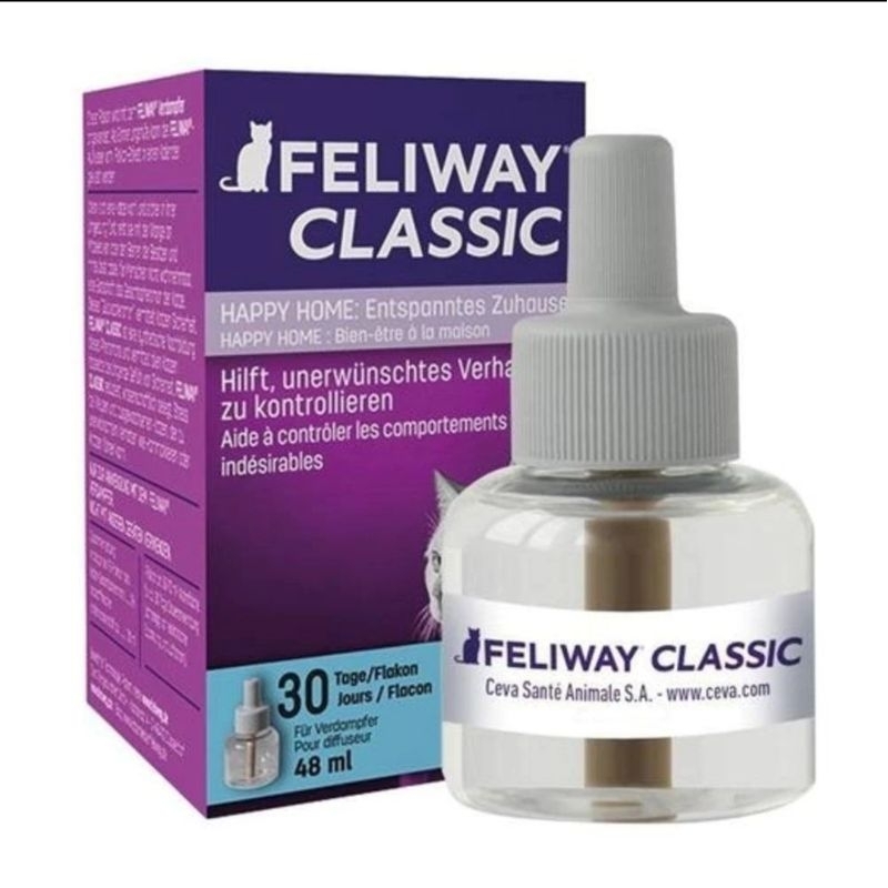 Ceva Feliway classic refill 48ml calming for kucing