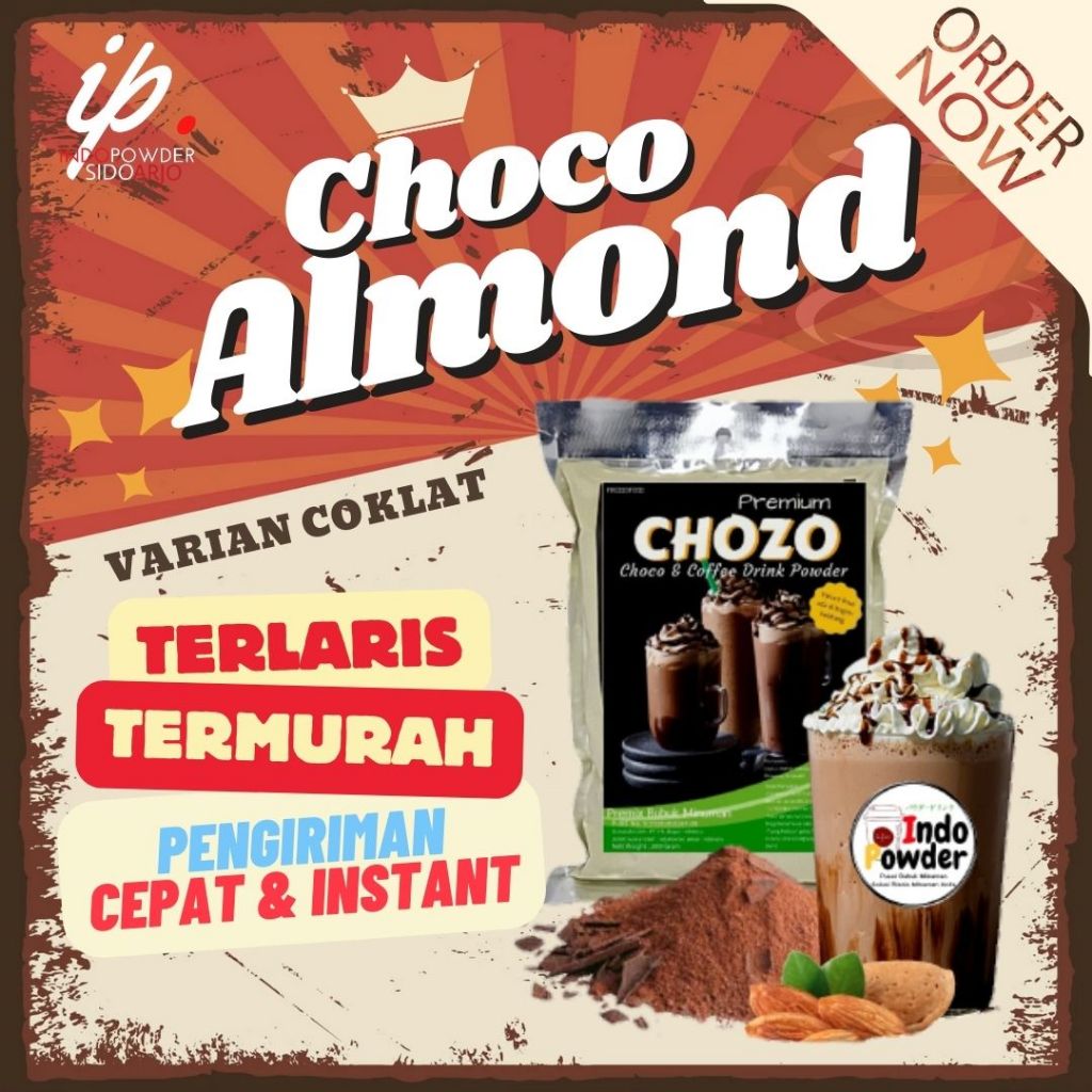 

Bubuk Minuman CHOCO ALMOND 1Kg - Bubuk CHOCO ALMOND 1Kg / INDOPOWDER BOOSTER