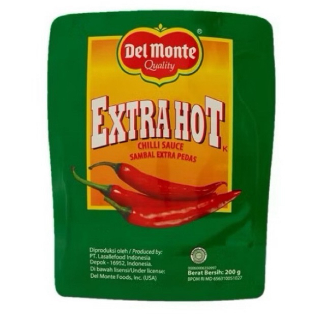 

SAUS EXTRA HOT DELMONTE 200gram