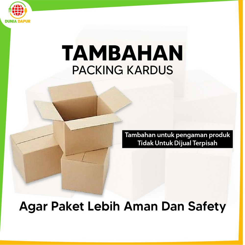 

Kardus Packingan Tambahan Packing Agar Paket Lebih Aman dan Safety Dunia Dapur
