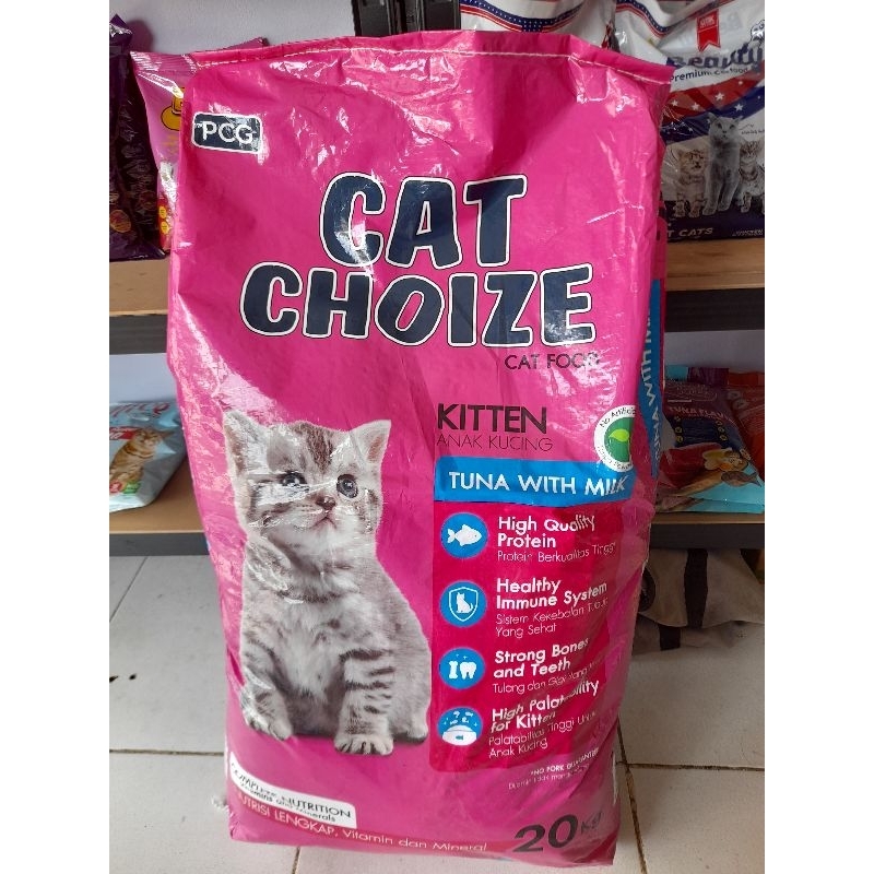 MAKANAN KUCING CAT CHOIZE KITTEN 1KARUNG