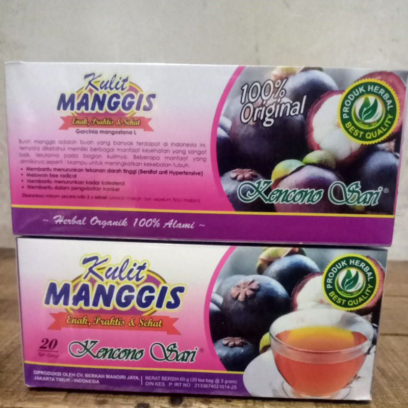 

Teh Kulit Manggis
