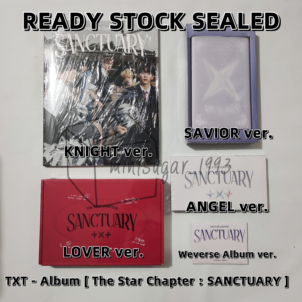 [ READY STOCK SEALED ] TOMORROW X TOGETHER ( TXT ) - Album [ The Star Chapter: SANCTUARY ] ( REGULAR