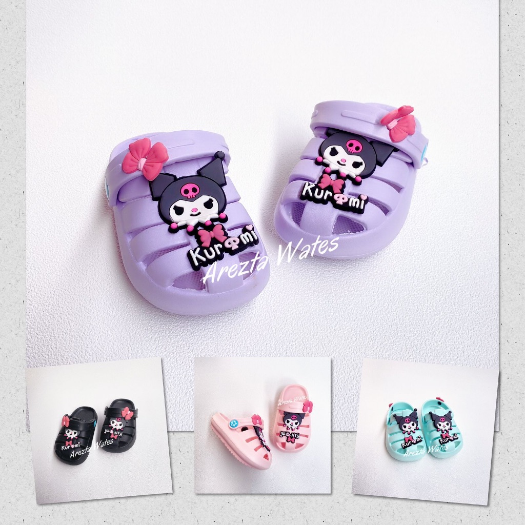 Sandal karet anak selop kuromi porto 3047K