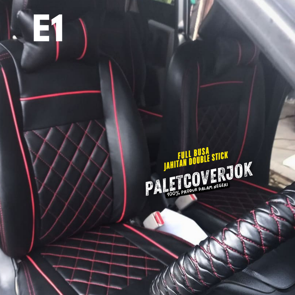 SARUNG JOK MOBIL CARRY PICK UP BAHAN MBTECH 1 BARIS HIGH QUALITY DAN DESAIN ELEGAN