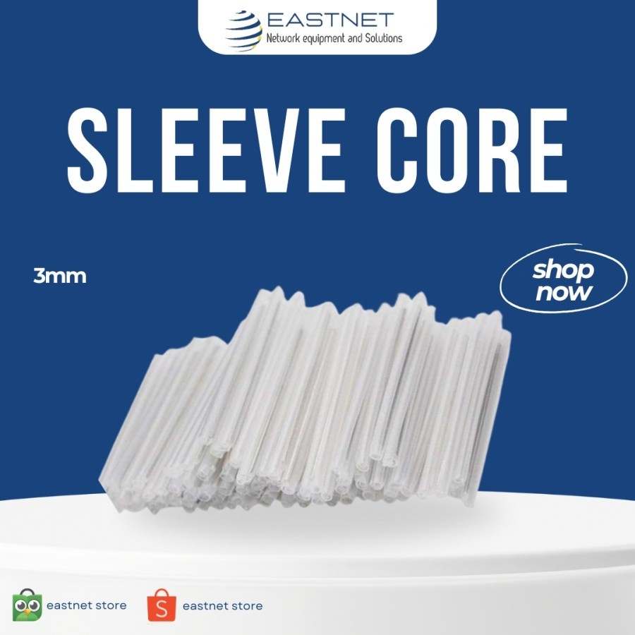 protection sleeve fiber optic 3mm / penyambung core fiber optic