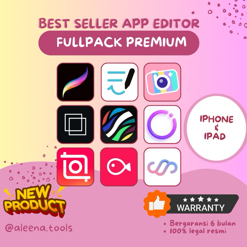 DAZZCAM PRO IOS LIFETIME, STORY ART, SCRL PRO IOS, PROCREATE IPAD IOS, PROCREATE DREAMS IPAD,  GOODN