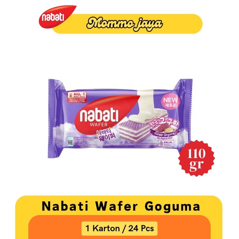 

Nabati Wafer Goguma 110 gr