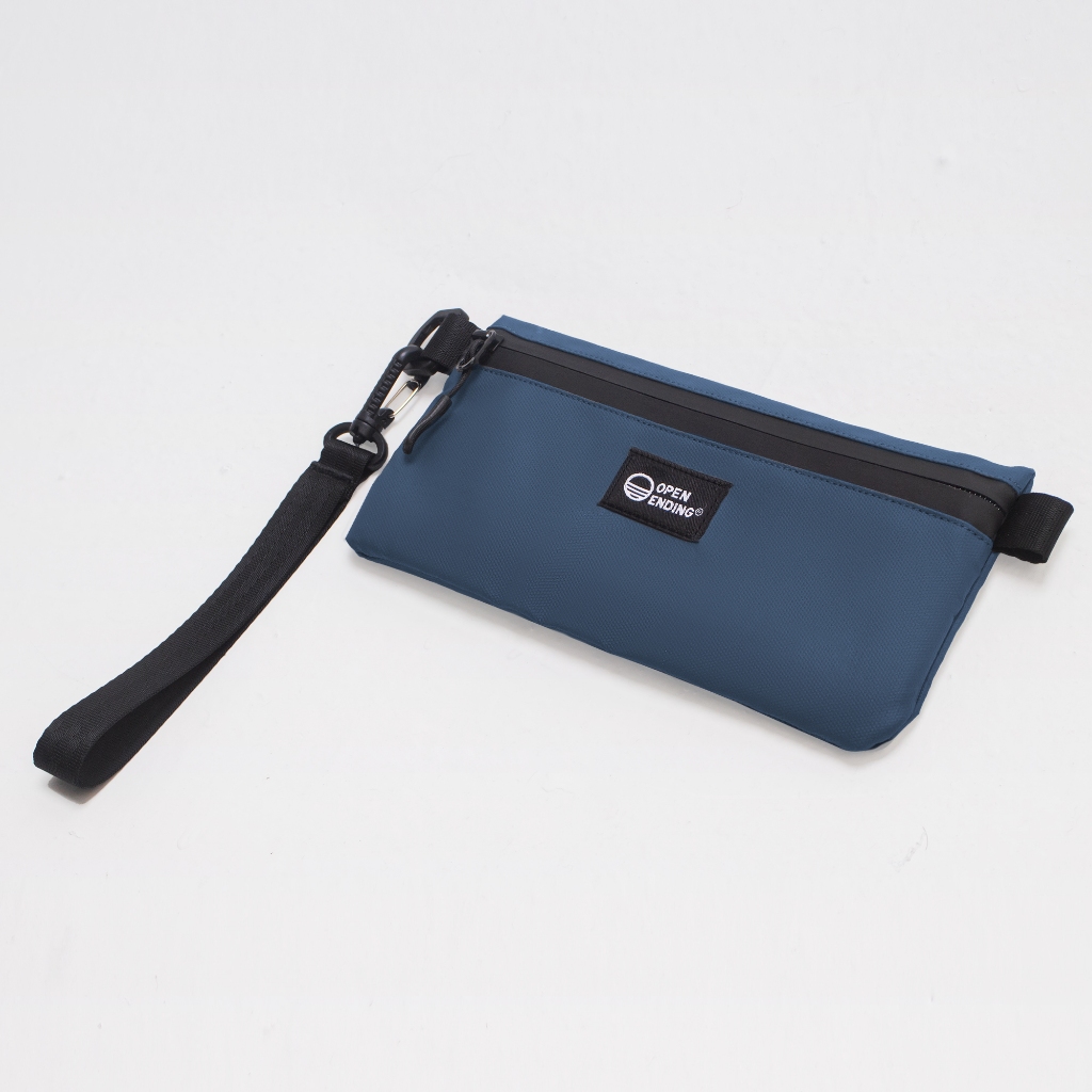 

Open Ending Jarre Pouch Water Proof Tempat Pensil / Pencil Case Sekolah Navy [SO.07]
