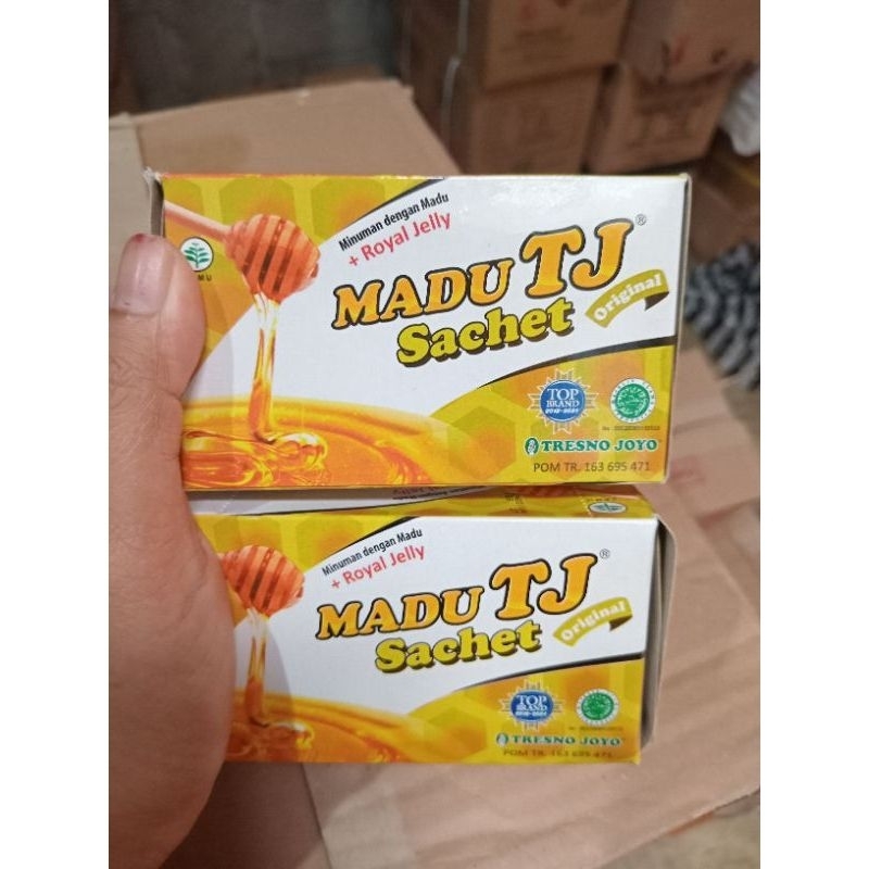 

Madu TJ sachet ras original ex may 2027 ( 1 pack isi 12 saset )