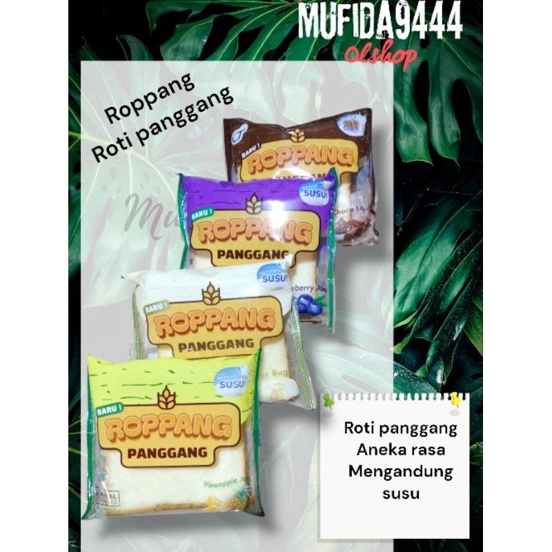 ropang roti panggang isi selai