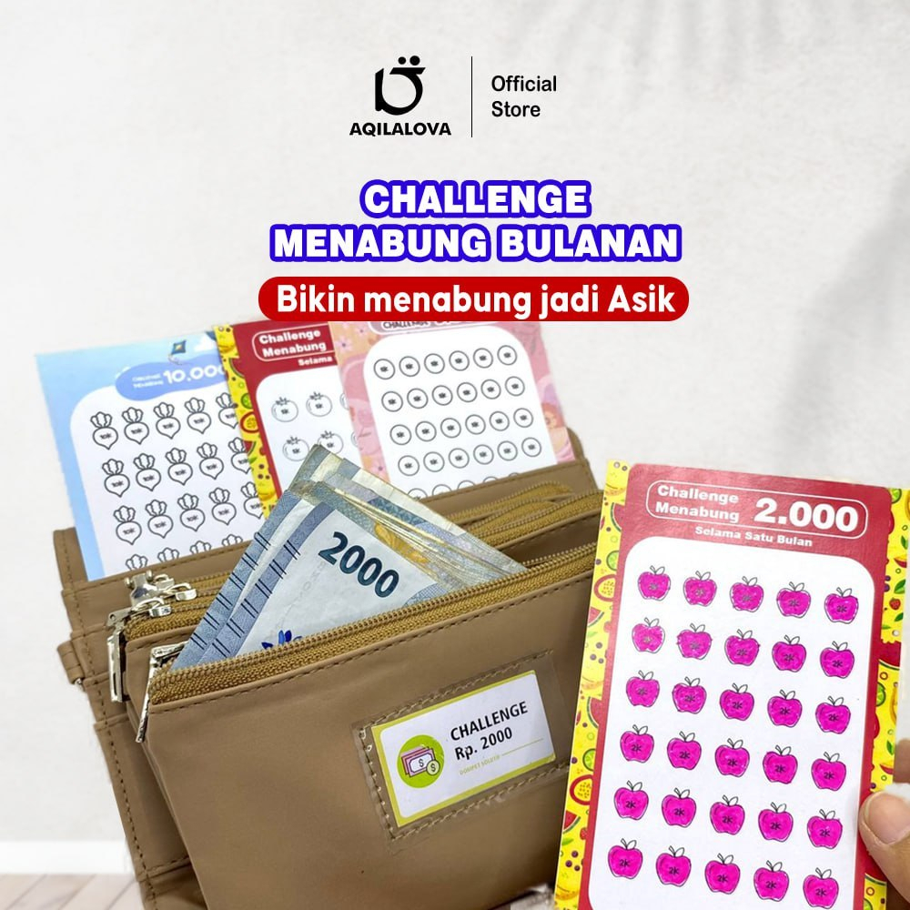 

SAVING CHALLENGE KERTAS MENABUNG DISIPLIN KEUANGAN