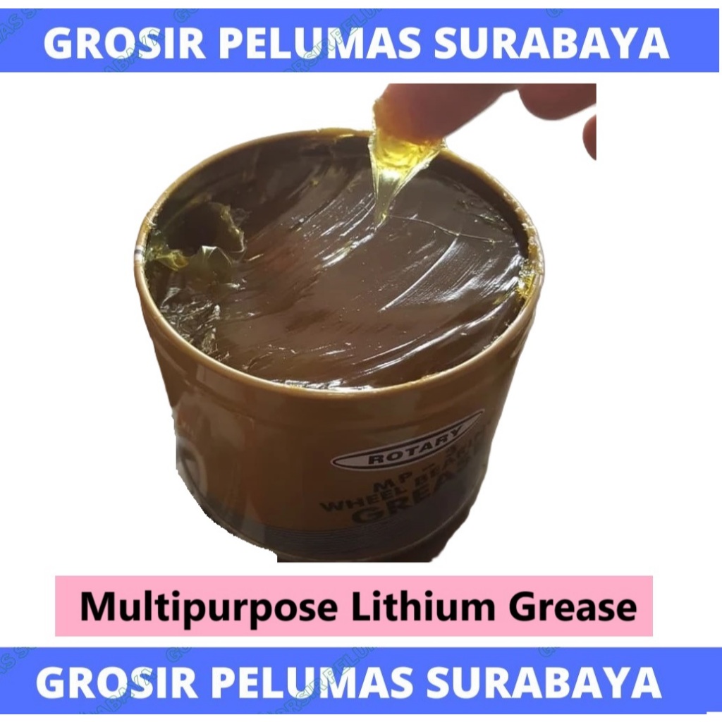 Jungle_Shop_ Gemuk Rotary Wheel Bearing Grease Mp3 Mp-3 Gemuk Lithium Kuning Kemasan 450Grm 1Lbs