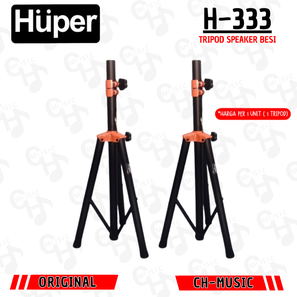Tripod Stand Speaker Huper H-333 Stand Speaker Huper H333