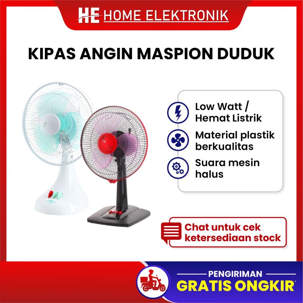 Kipas Angin Duduk Maspion Garansi Resmi