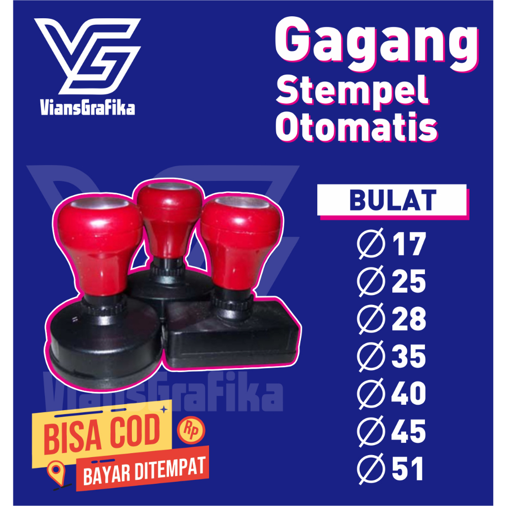

Gagang Stempel Ukuran Bulat