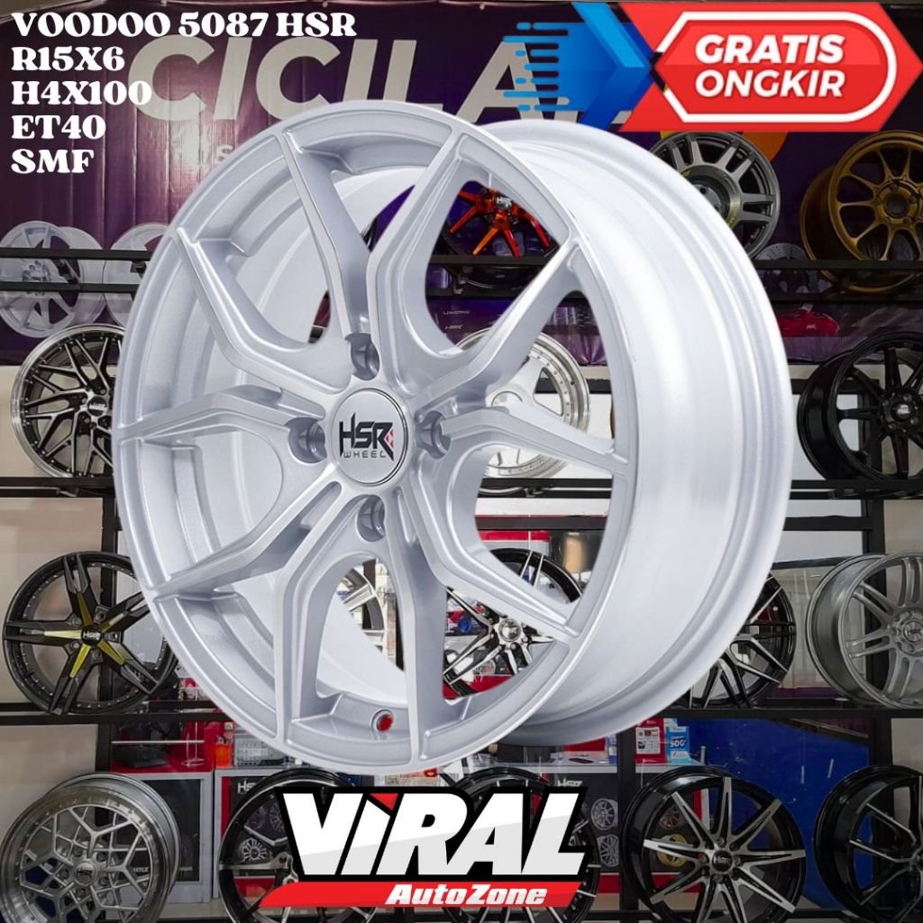 Velg Mobil KARIMUN , GETZ , SPRESSO , AIR EV , HSR VOODOO RING 15 R15