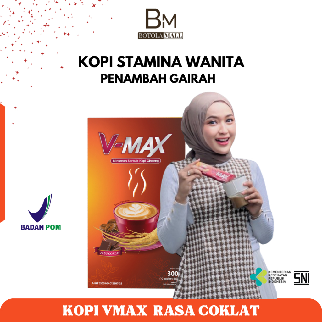 

Kopi Vmax Kemasan Sachet Isi 10 PCS
