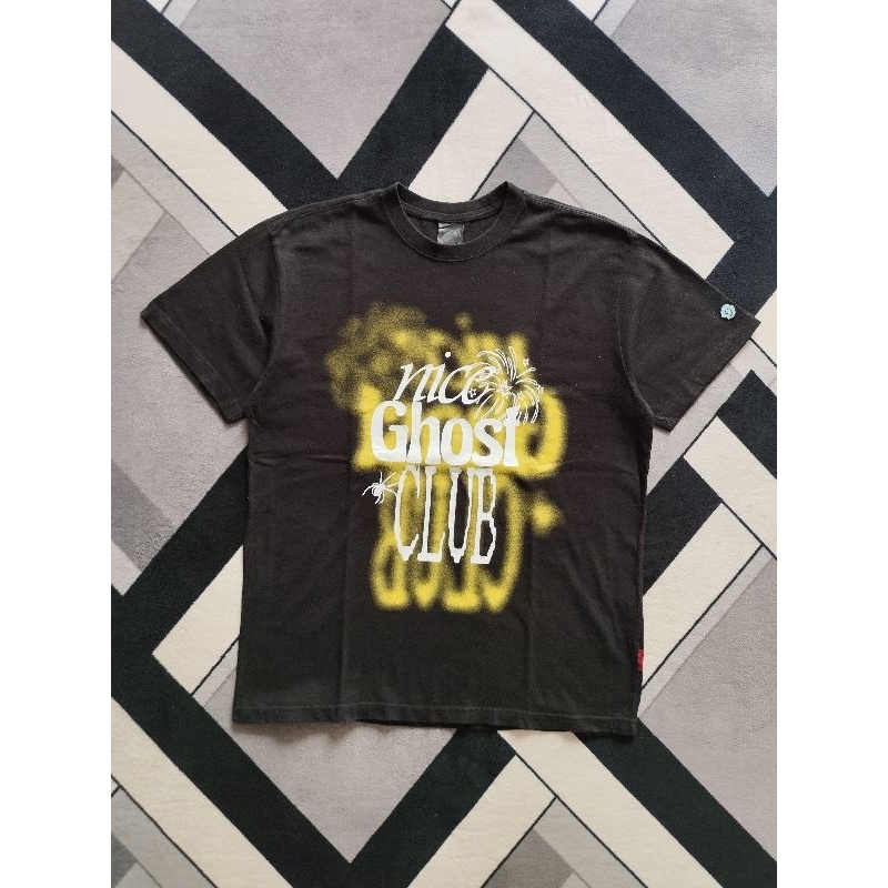 tshirt black nice ghost club