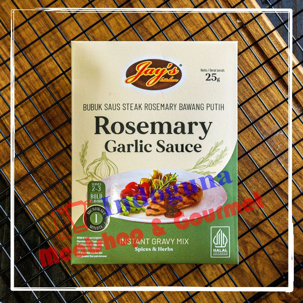 

Jay's Jays Bumbu Saus Steak Rosemary Garlic Sauce 25gr