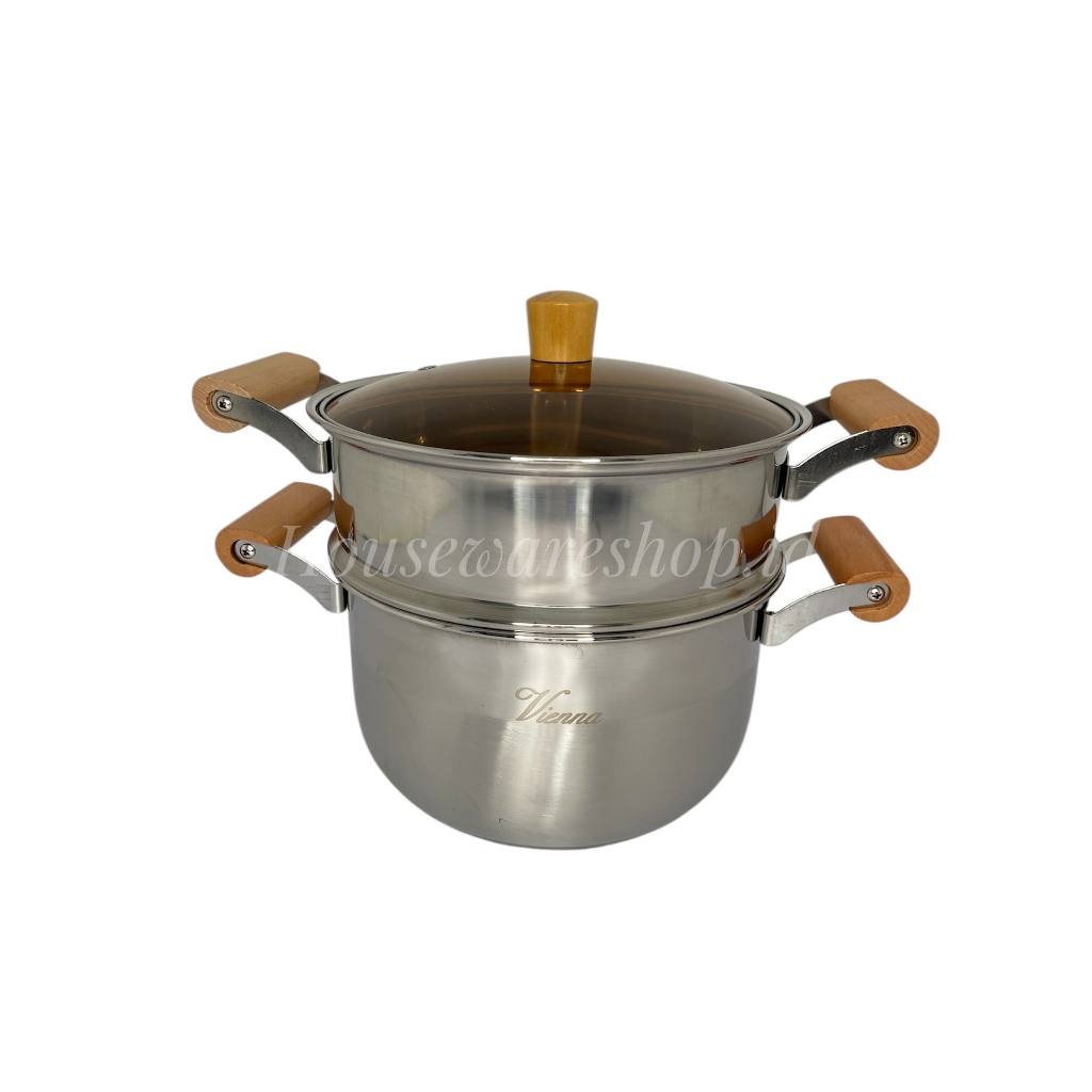 STEAMER VIENNA STAINLESS STEEL / DANDANG KUKUS / PANCI KUKUS STAINLESS STEEL