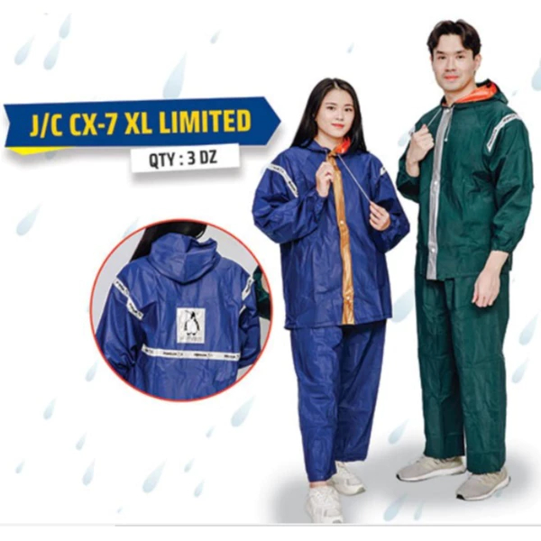 Jas Hujan PENGUIN CX7 Stelan XXL