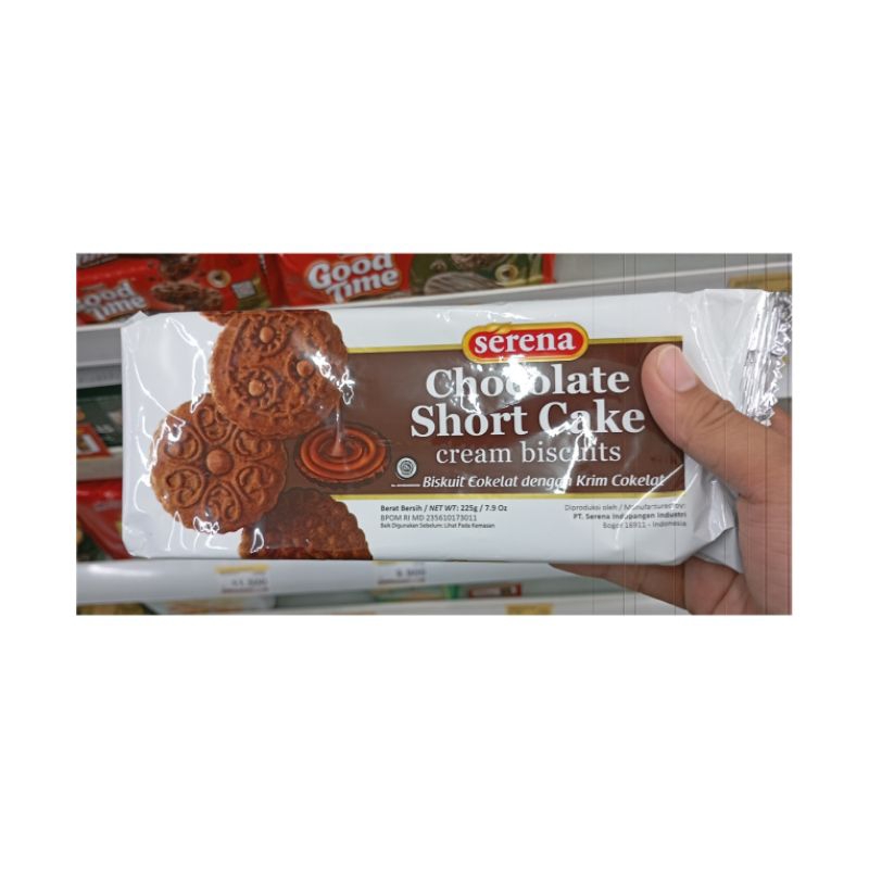 

SERENA CHOCOLATE SHORT CAKE 225GR