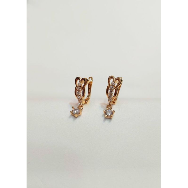 Anting Emas Zircon 1.88 Gram 16K 700 (AH190)