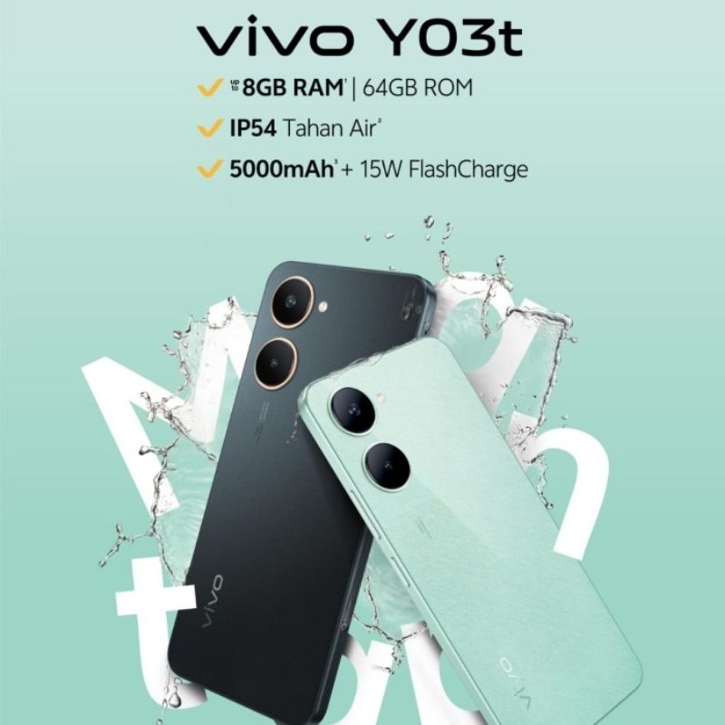 VIVO Y03T RAM 4/64GB BARU