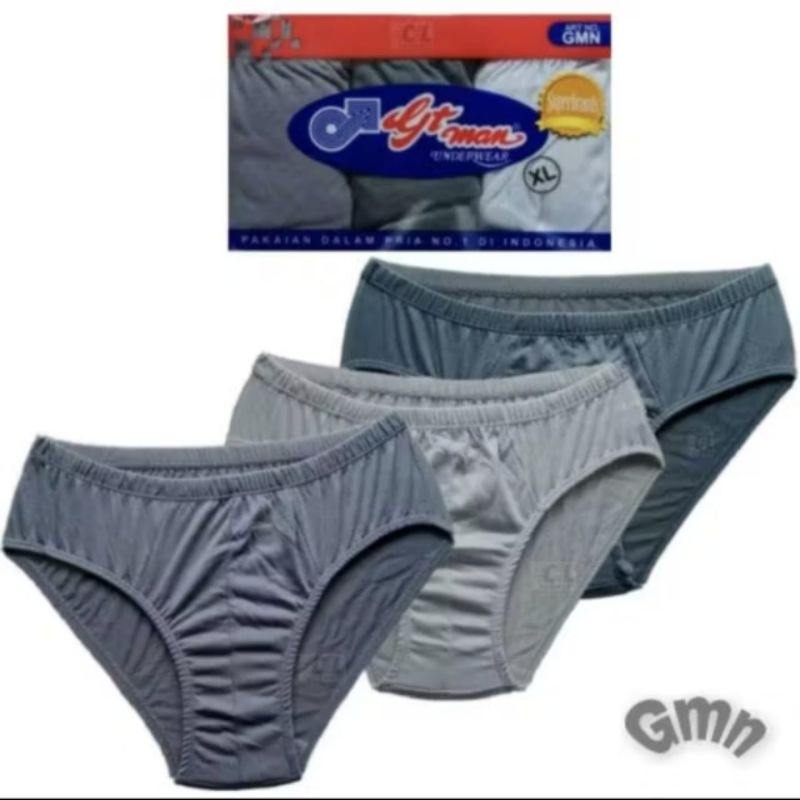 Gtman Celana dalam Pria Gtman GMN - isi 3pcs Original