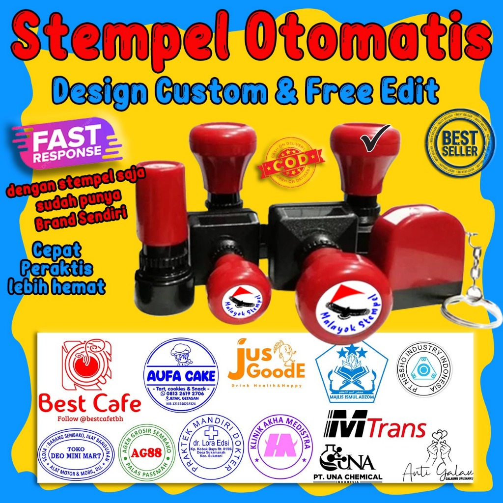 

Zyd Stempel Otomatis Design Custom