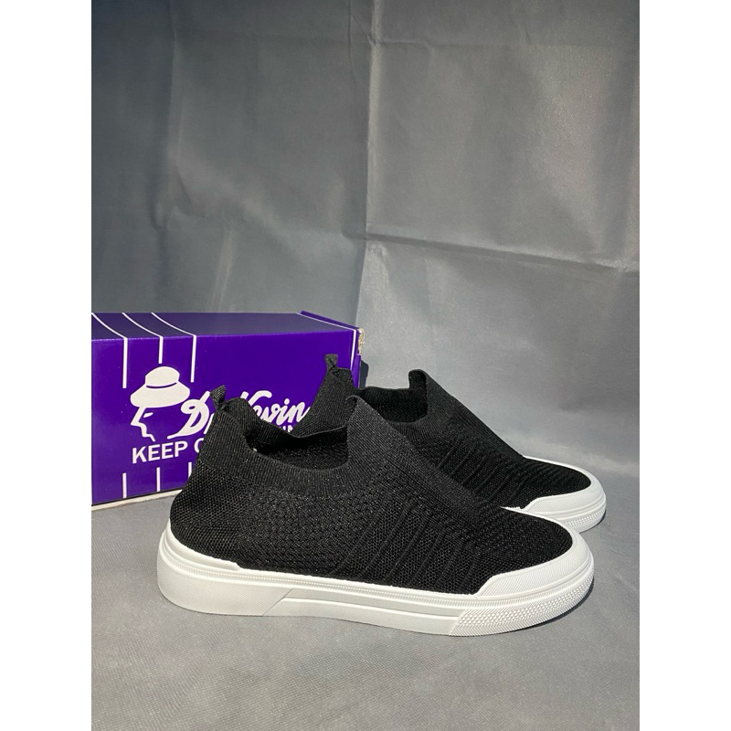 SEPATU OLAHRAGA PRIA WANITA SNEAKER FLYKNIT SLIP ON DR.KEVIN